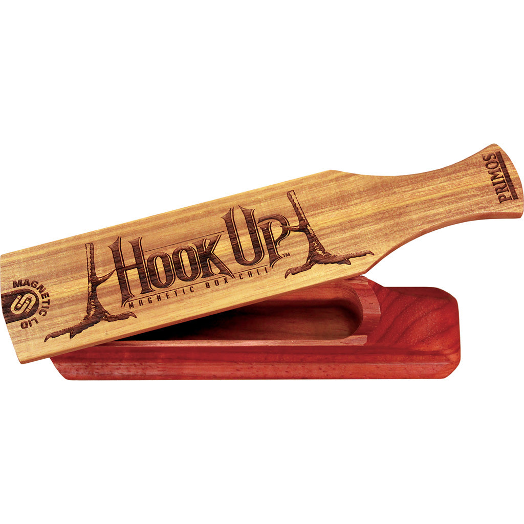 Primos Hook Up Turkey Box Call with Magnetic Lid