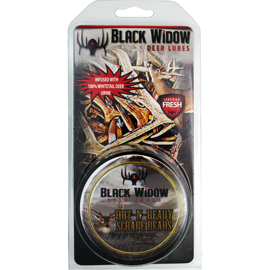 Black Widow Red Label Scrape Beads Doe Estrus 2 oz.
