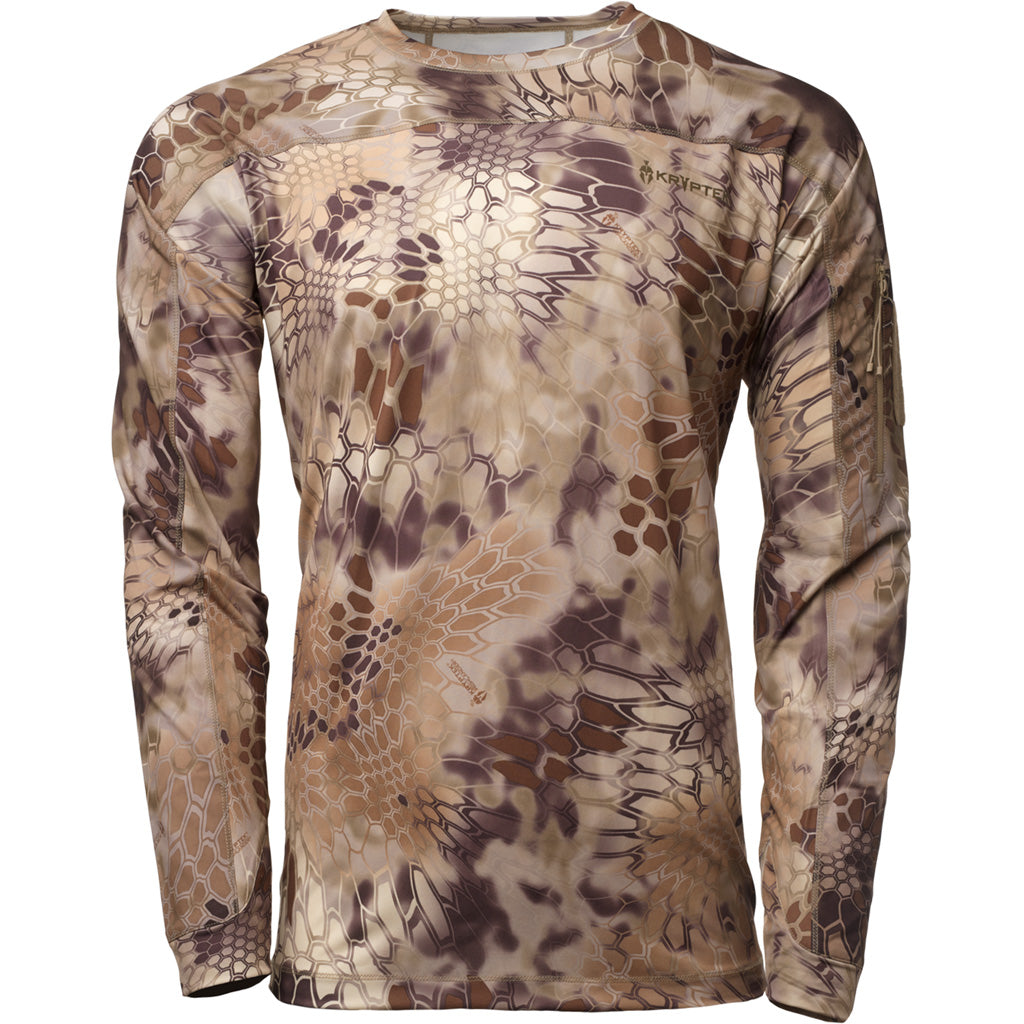 Kryptek Valhalla Long Sleeve Crew Neck Shirt Highlander Medium