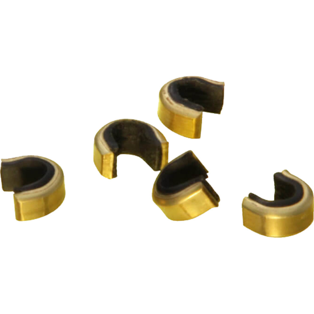 Saunders Brass Nok Set Hunter Black 12-14 Strand Archery 1000 Pack