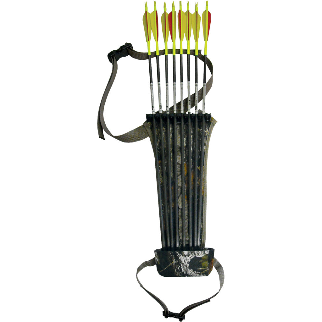 Tarantula Broadhead Hip Quiver Camo – Holds 8 Arrows