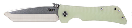 Southern Grind Bad Monkey 4" Folding Tanto Satin 14C28N Blade, Jade Ghost Green G10 Handle with Pocket Clip