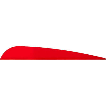 AAE Traditional Archery Vanes Fire Orange 4 in. 50 Pack