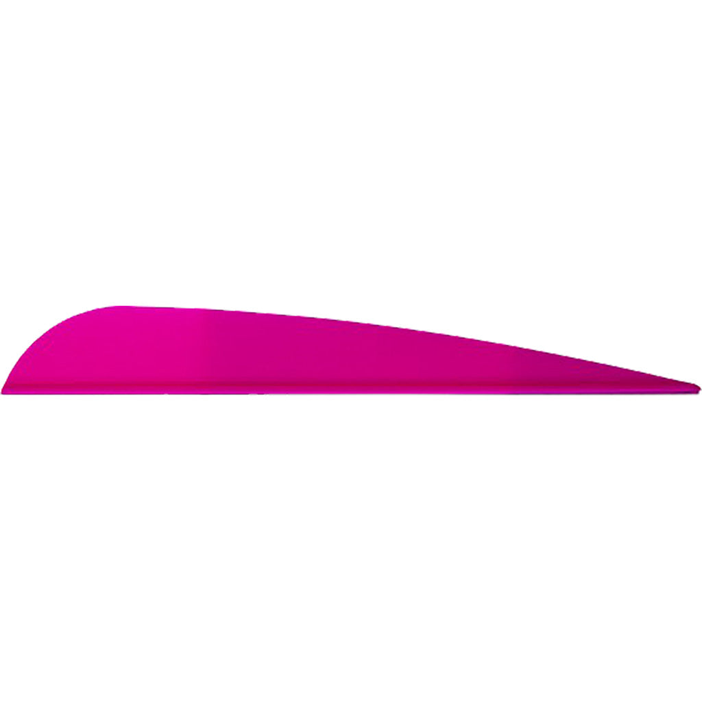 AAE Traditional Archery Vanes Hot Pink 4 in. 50 Pack
