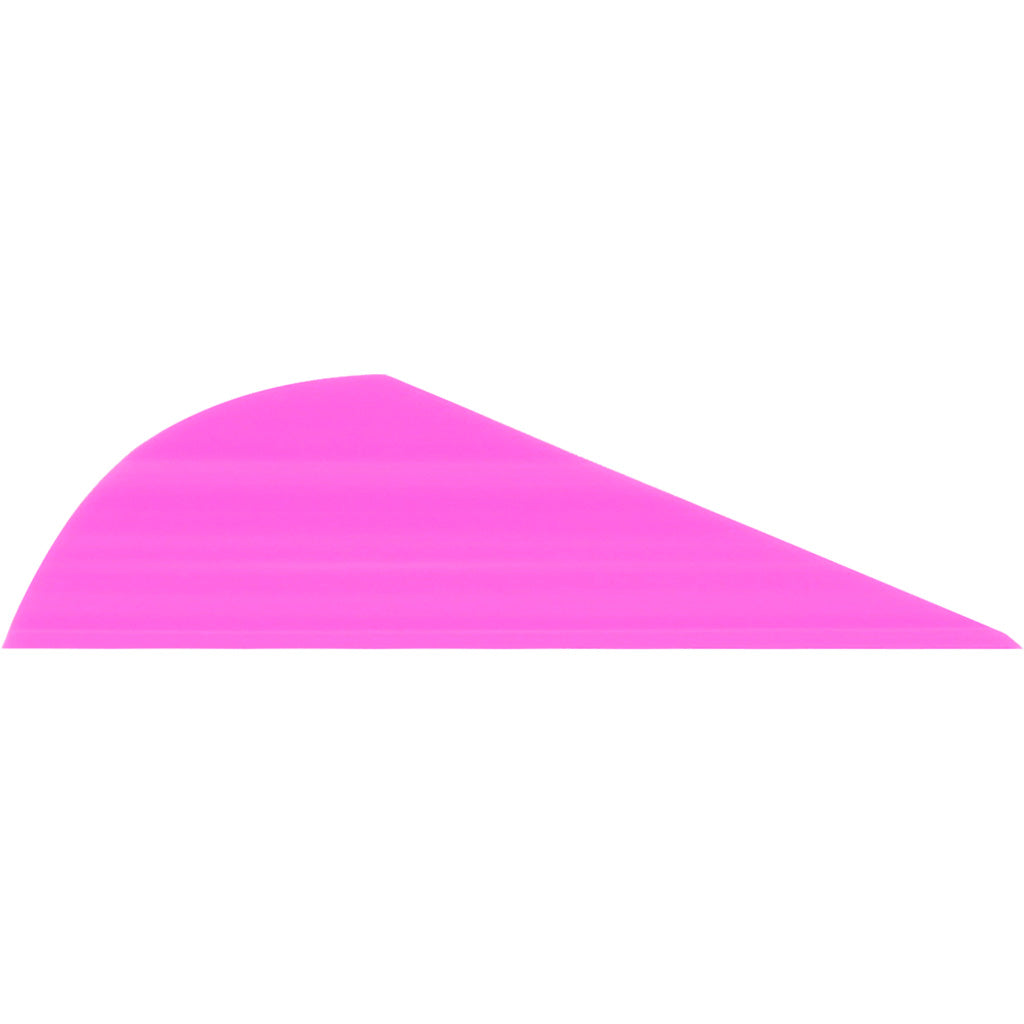 TAC Vanes Summit Pink 2 in. 100 Pack Parabolic Archery Vanes