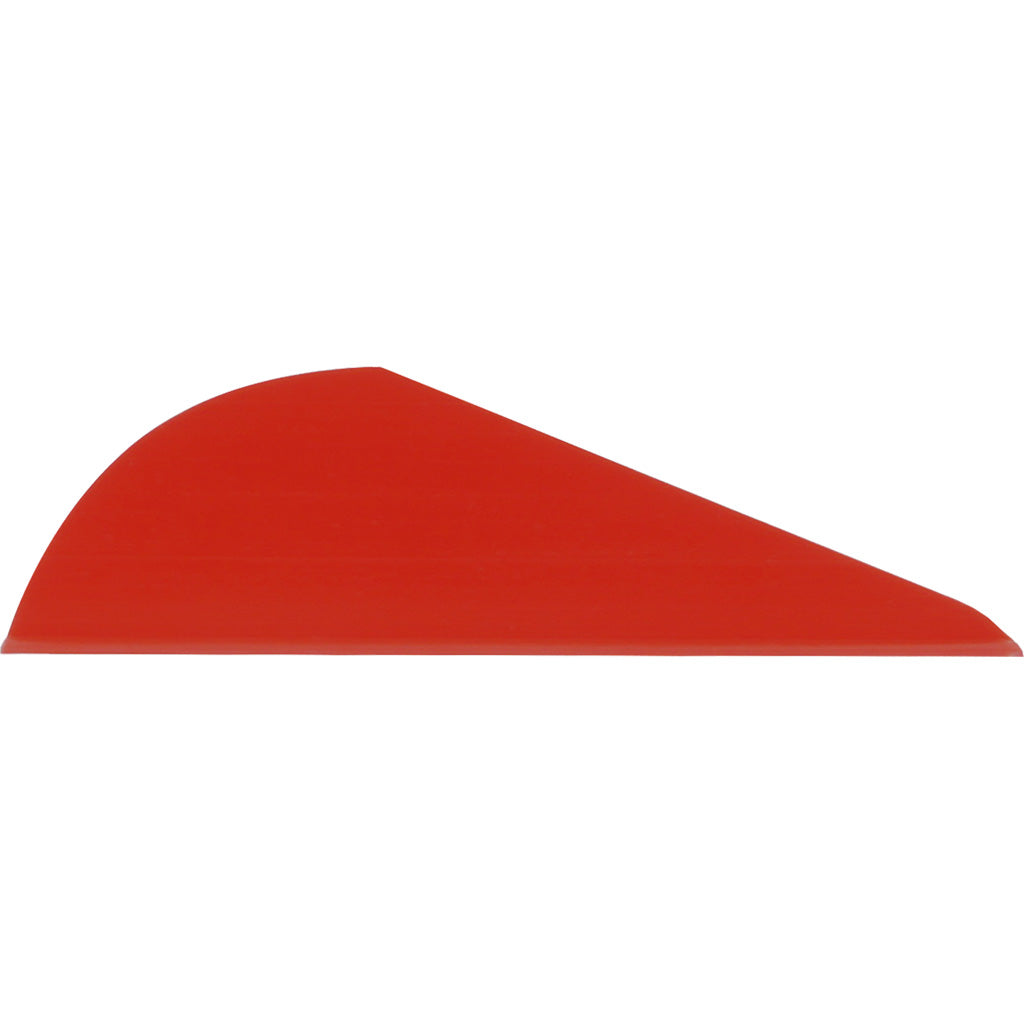 TAC Vanes Summit Red 2 in. 100 Pack Parabolic Archery Vanes