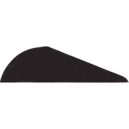 TAC Vanes Summit Arrow Vanes Black 2 in. 100-Pack