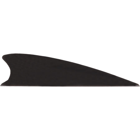 TAC Vanes Matrix Arrow Vanes Black 2.25 in. 100-Pack