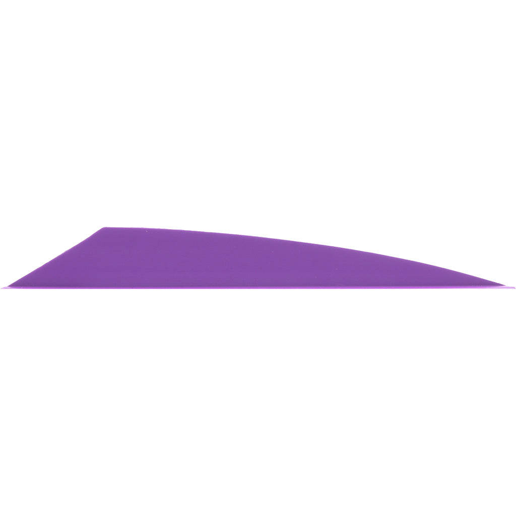 TAC Vanes Driver Arrow Vanes Purple 3.75 in. 100-Pack
