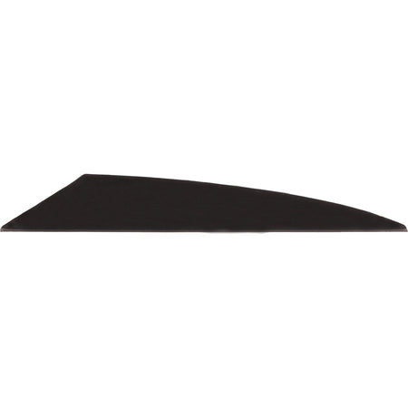 TAC Vanes Driver Arrow Vanes Black 3.75 in. 100-Pack