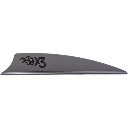 Bohning X3 Silver Arrow Vanes 2.25 in. 100 Pack
