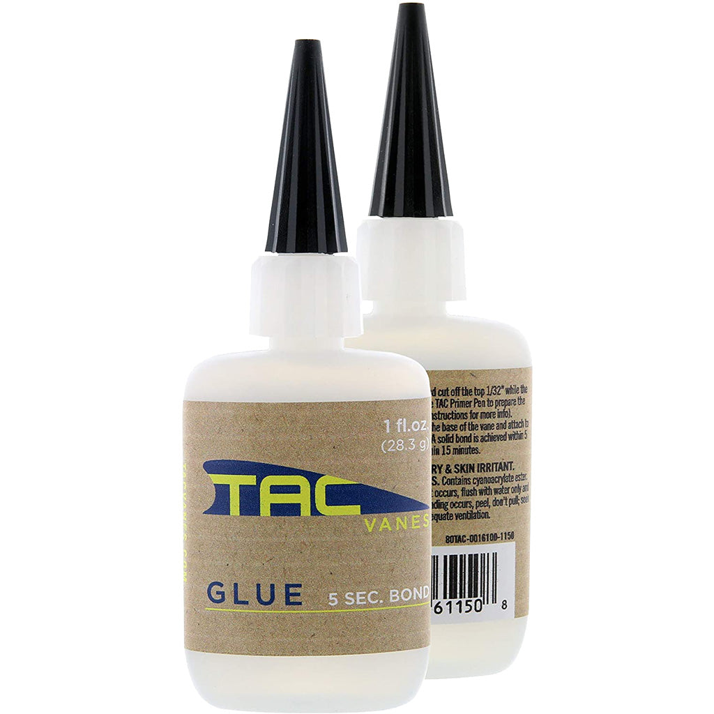 TAC Vanes Fletching Glue 1 oz. Cyanoacrylate Adhesive