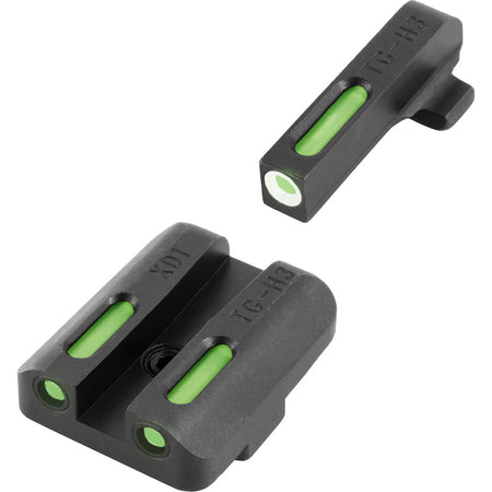 TruGlo TFX Handgun Sights Walther PPS M2 Set Tritium Fiber-Optic