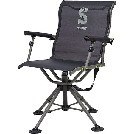 Summit Adjustable Shooting Chair 360-Degree Rotation Mesh Seat