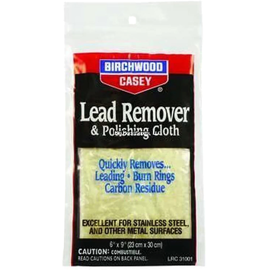 Birchwood Casey Lead Remover and Metal Polishing Cloth 6x9 in.