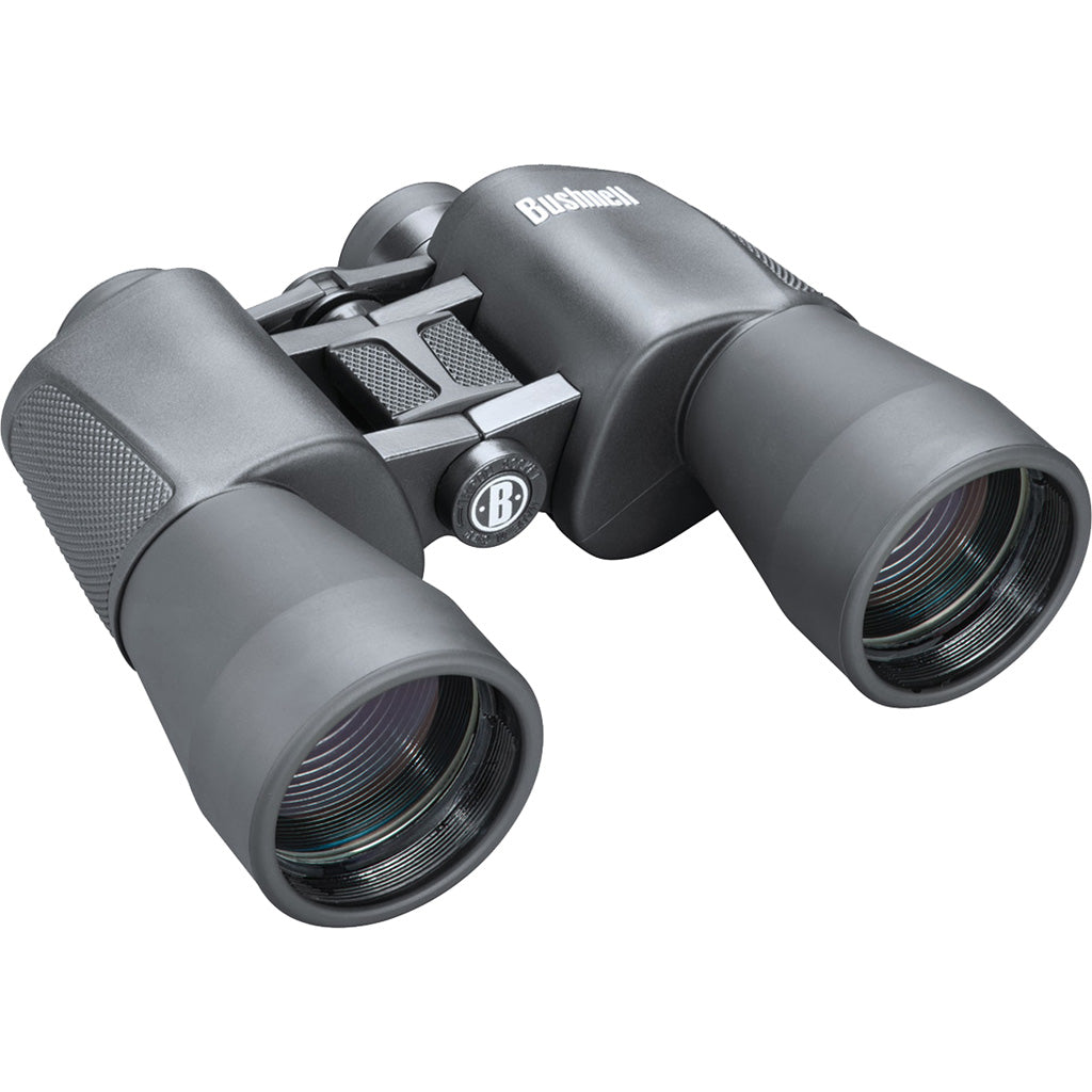 Bushnell Powerview Binoculars Black 12x50 InstaFocus Center Lever