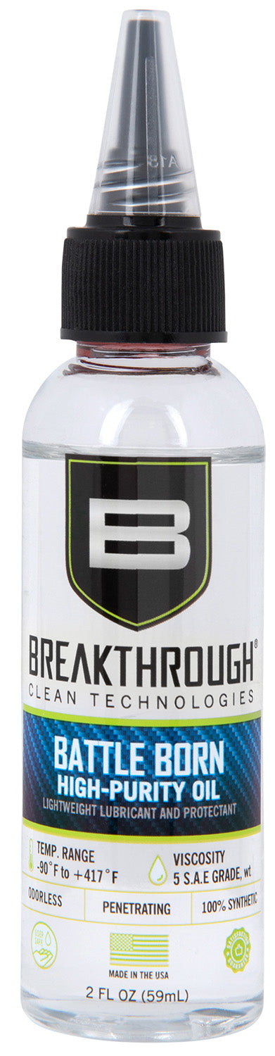 Breakthrough Clean Battle Born High-Purity Oil 2 oz Squeeze Bottle
