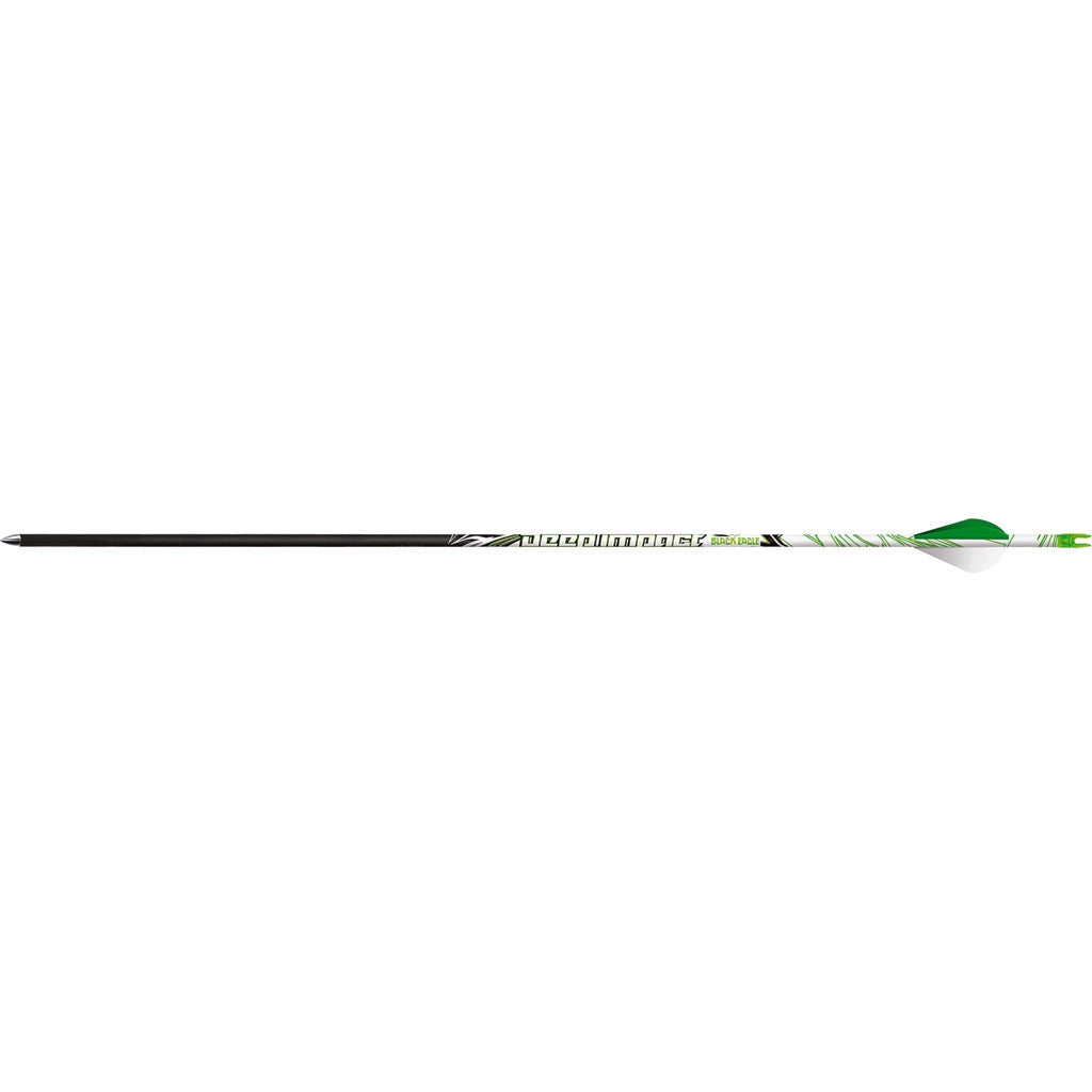 Black Eagle Deep Impact Carbon Arrows .003 500 Spine Blazer Vanes 6 pk.