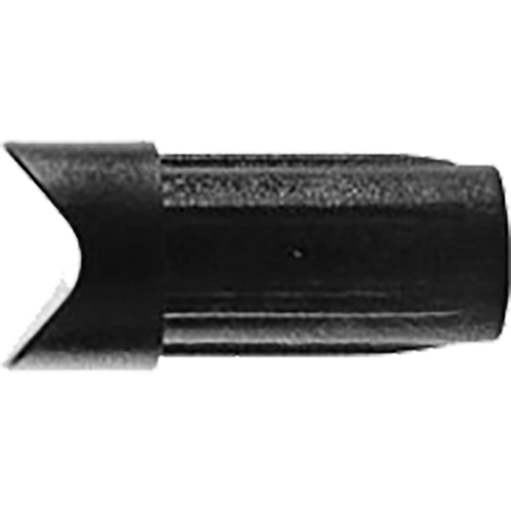 Black Eagle Half Moon Nocks Black 12-Pack for Crossbow Bolts