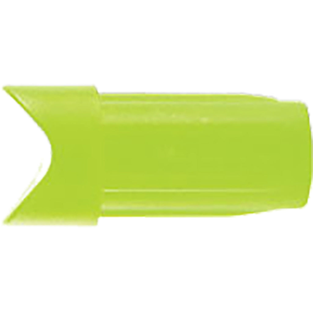 Black Eagle Half Moon Nocks Flo. Yellow 12-Pack for Crossbow Bolts