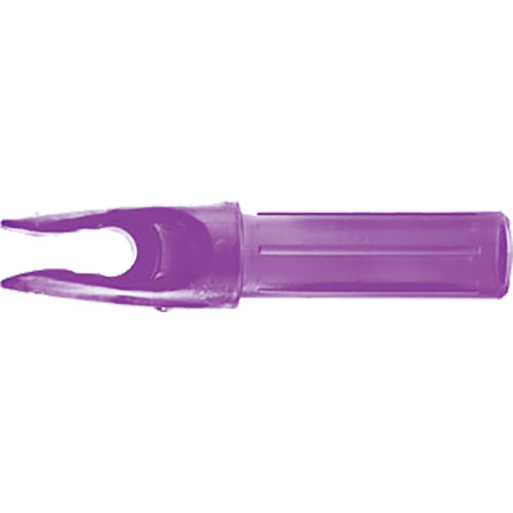 Black Eagle R Nock Flo. Purple 12-Pack for Renegade Rampage Spartan Arrows