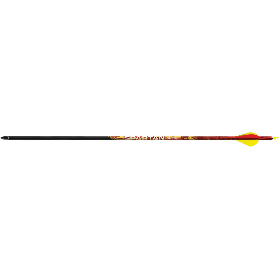 Black Eagle Spartan Carbon Arrows .003 350 Spine Blazer Vanes 6-Pack