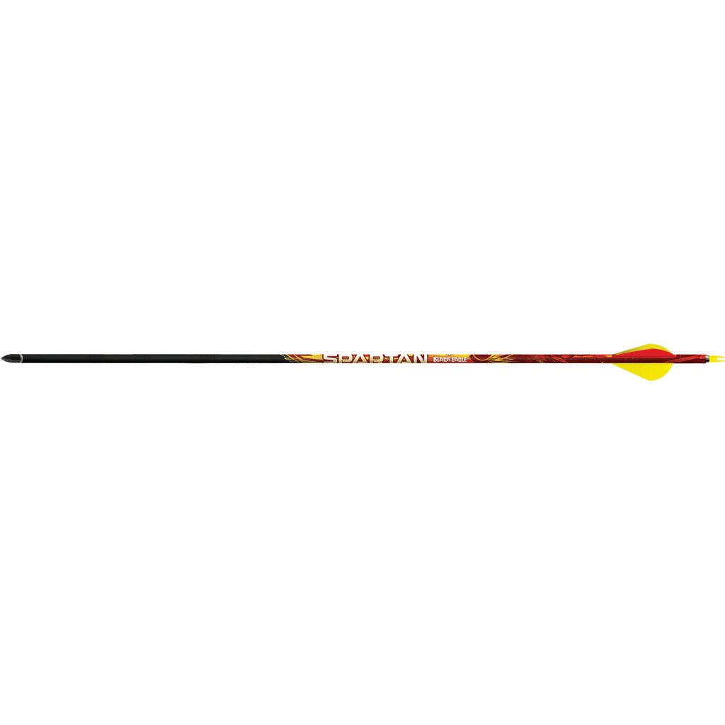 Black Eagle Spartan Carbon Arrows .003 400 Spine Blazer Vanes 6-Pack