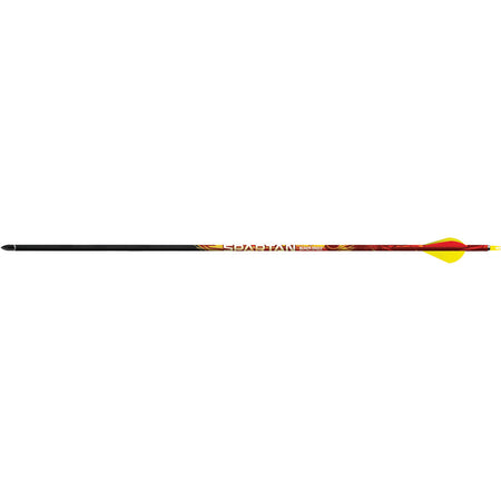 Black Eagle Spartan Carbon Arrows .003 400 Spine Blazer Vanes 6-Pack