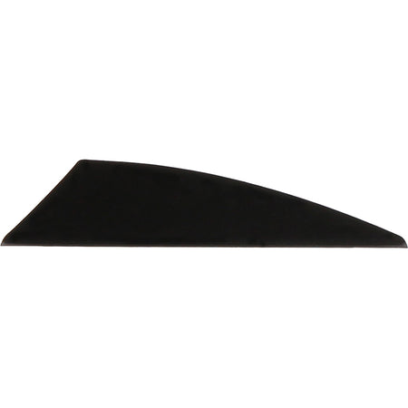 TAC Vanes Driver Vanes Black 2 in. 100-Pack Arrow Fletching