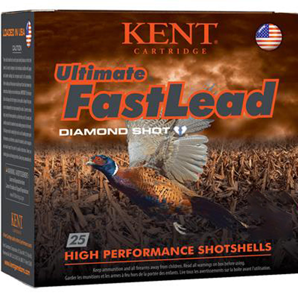 Kent Cartridge Ultimate Fast Lead Diamond Shot Upland 16 Gauge 2.75 in / 2.75 in #5 1 oz