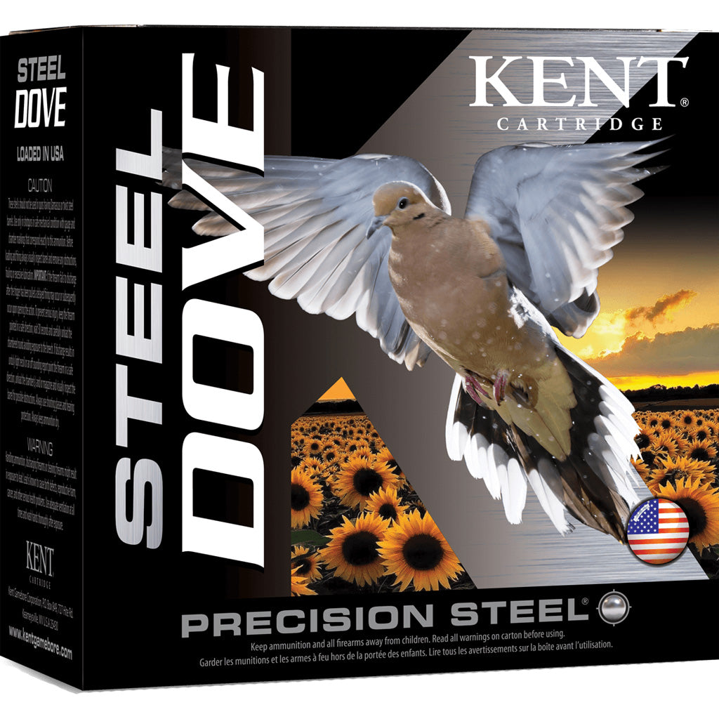 Kent Cartridge Steel Dove Hunting 20 Gauge 2.75 in / 2.75 in #6 7/8 oz