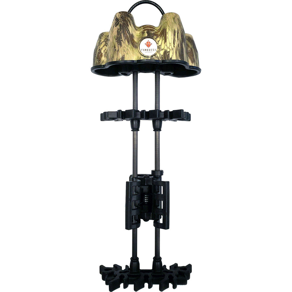 Conquest Talon Quiver Kryptek Highlander 5+2 Arrows with Claw Gripper