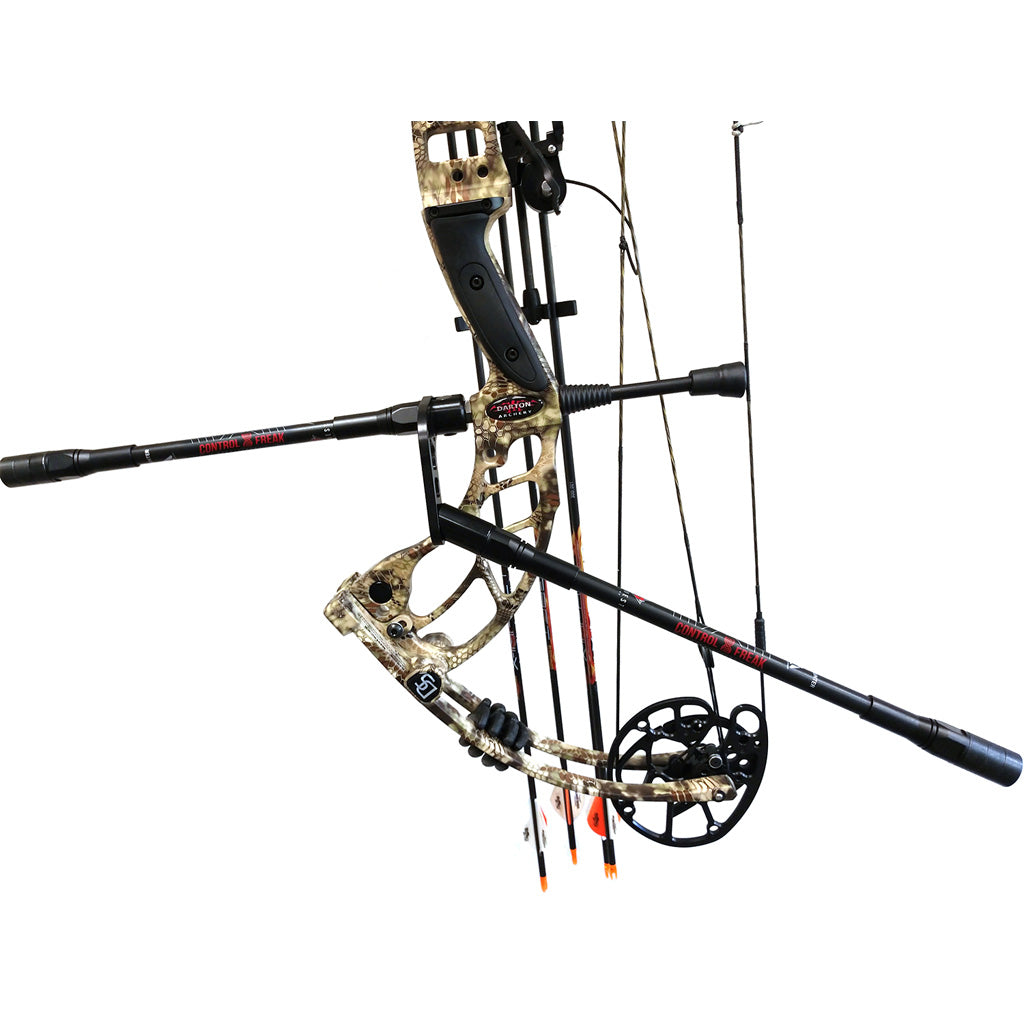 Conquest Control Freak .500 Hunting Bow Stabilizer Kit Black 10/12 in. with SMAC