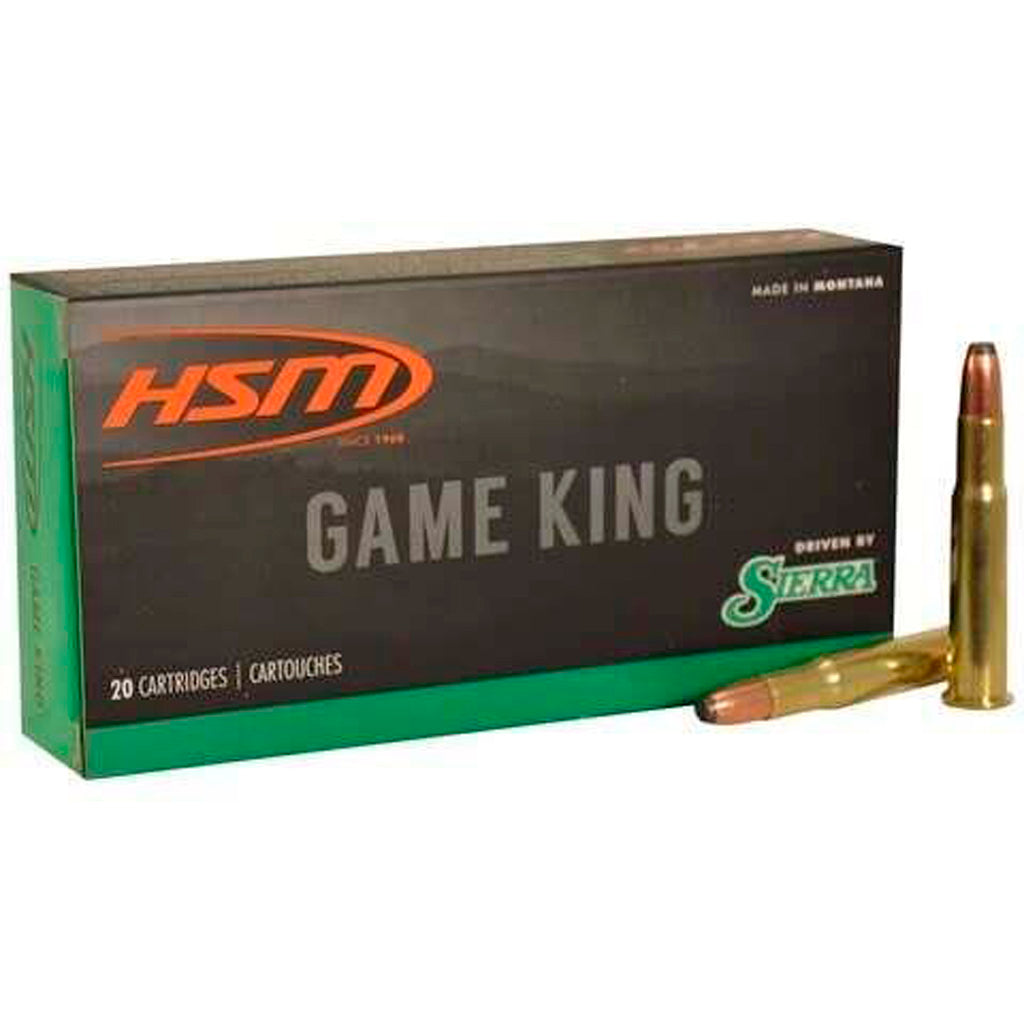 HSM HSM30308N Game King Spitzer Boat Tail SBT 170 Grain .30-30 Winchester