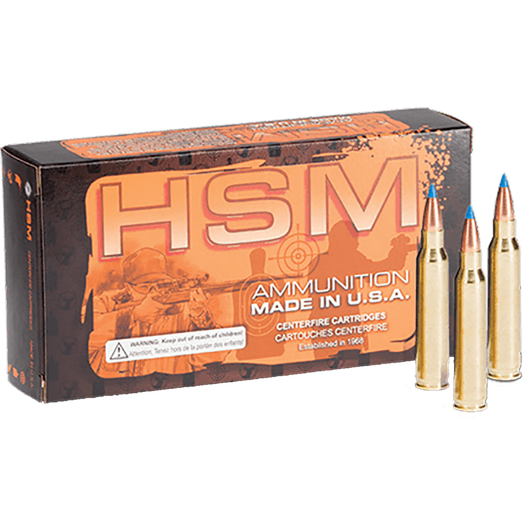 HSM Varmint .223 Remington 50 gr PolyTip ammo