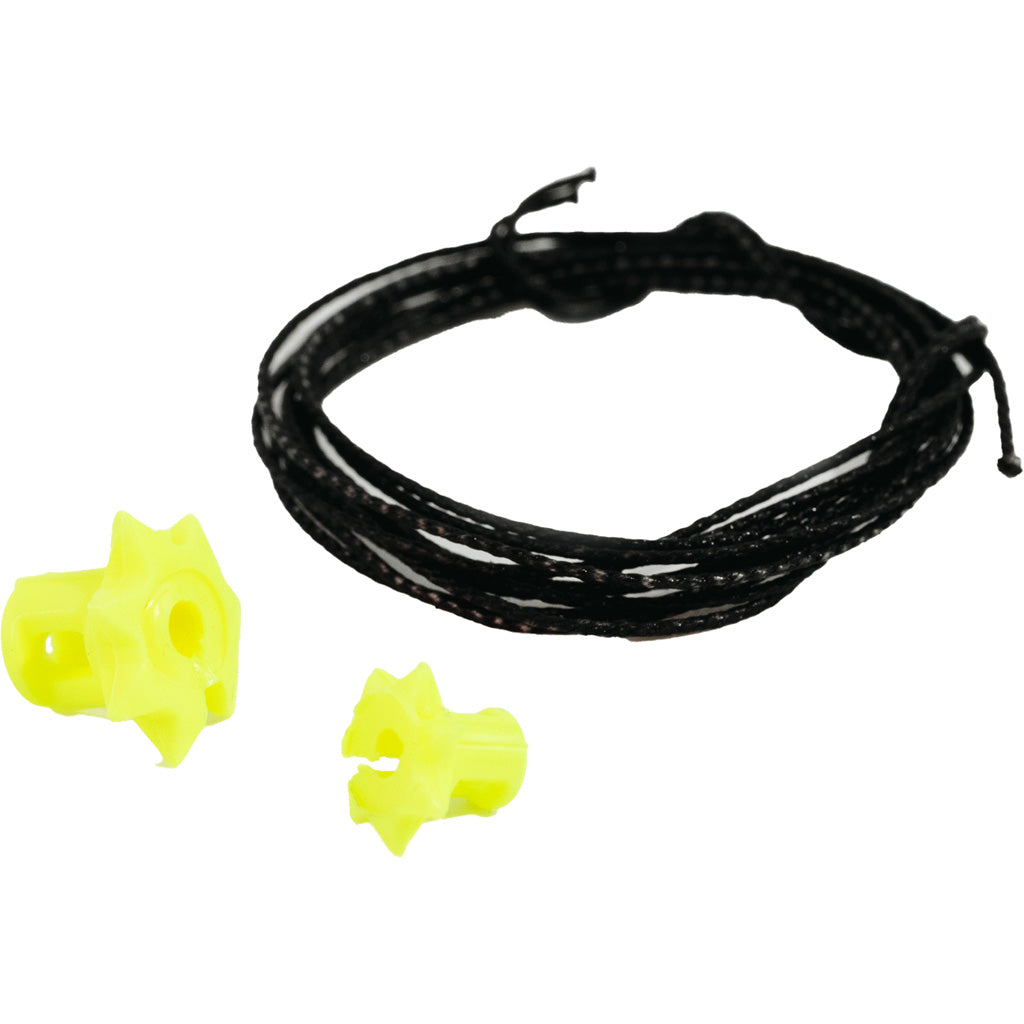 Bowmar Recurve Nose Button Yellow Small and Large 2 pc.