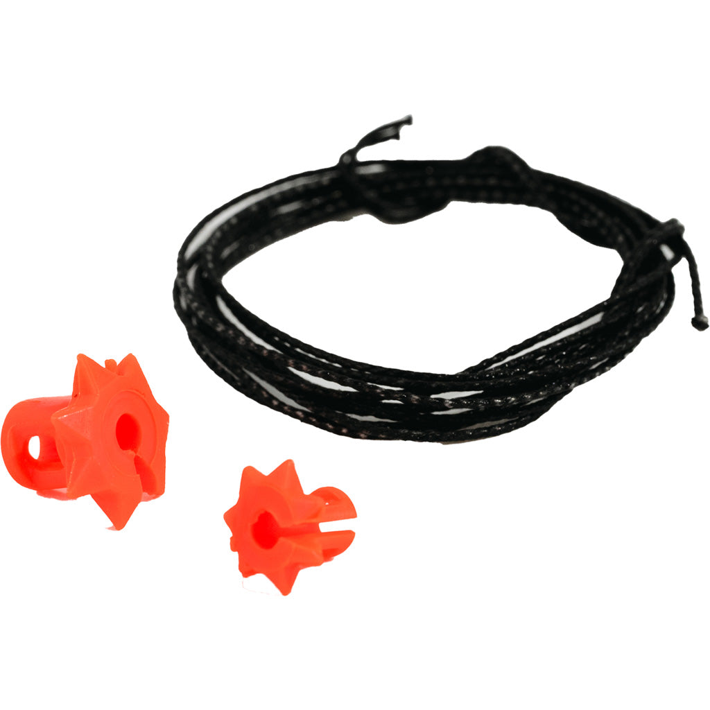Bowmar Recurve Nose Button Orange Small and Large 2 pc.