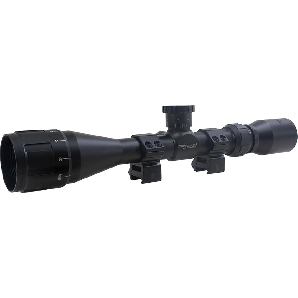 BSA Sweet 270 AO Rifle Scope 3-9x40mm with Weaver Rings