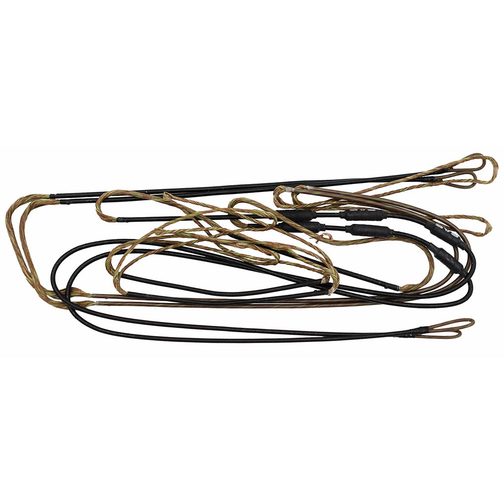 GAS Ghost XV Bow String and Cable Set Camo with Black Serving for Mathews Vertix