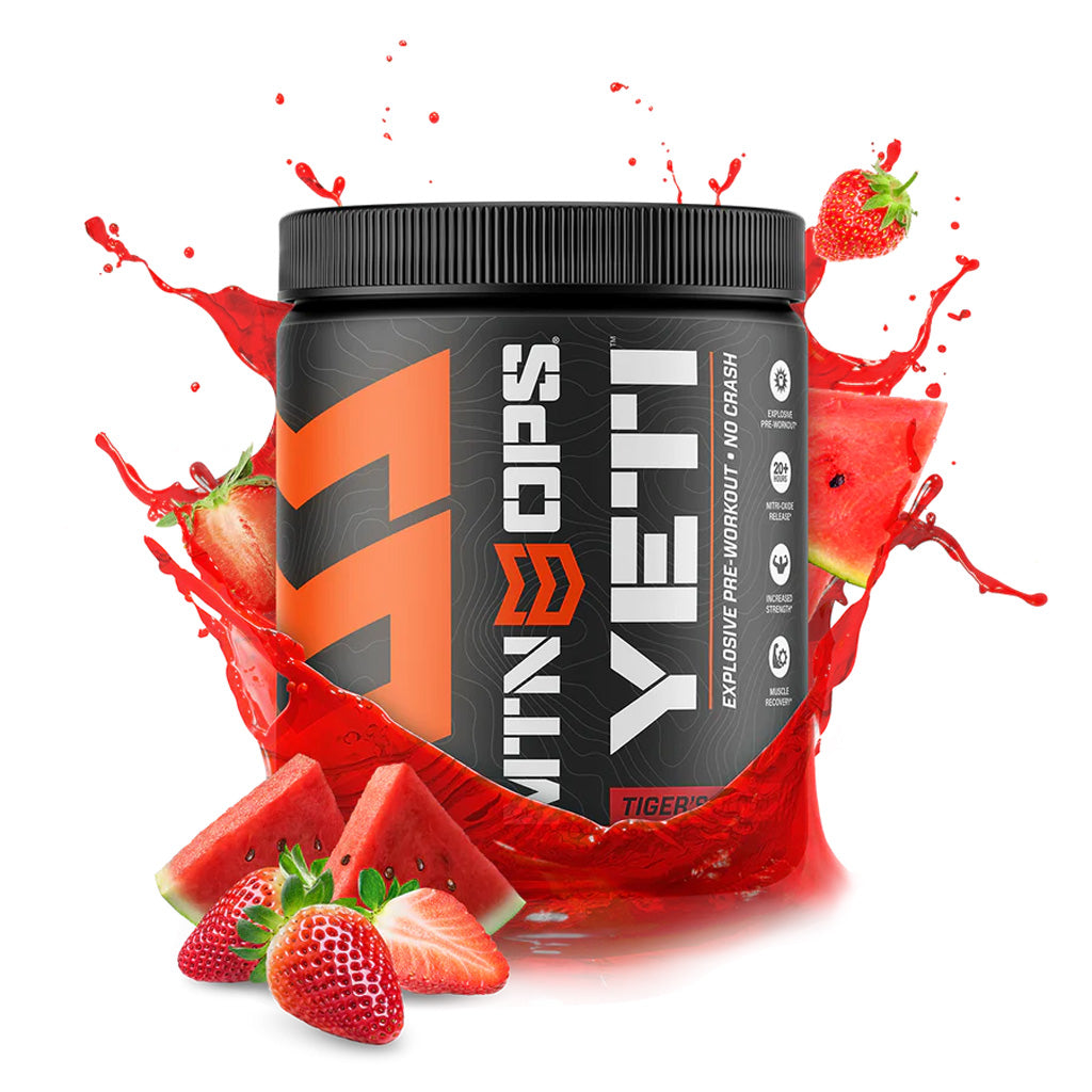 MTN Ops Yeti Preworkout Tigers Blood Explosive Energy