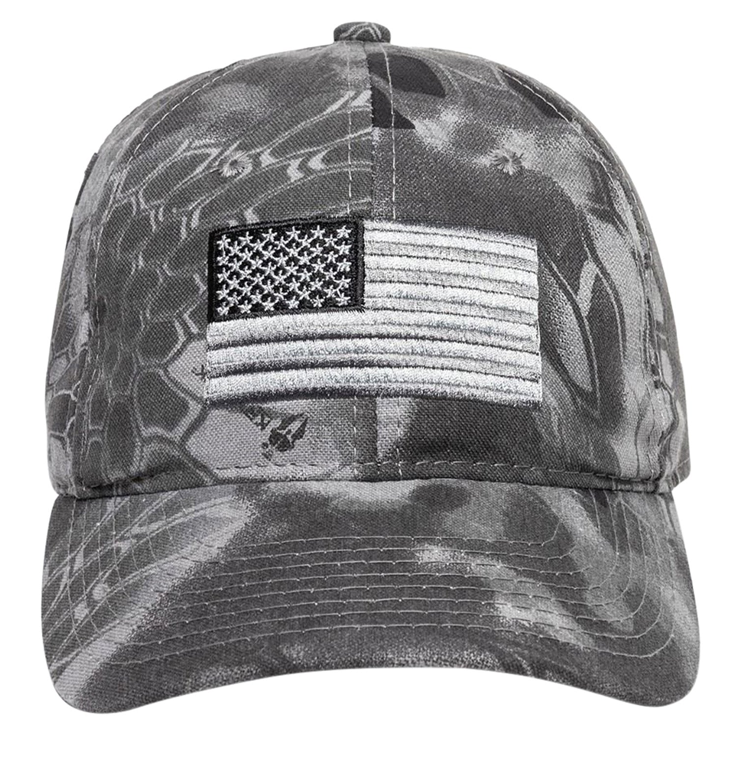 Outdoor Cap 120159-3-3 USA Flag Kryptek Raid Hook & Loop Unstructured Cap OSFA