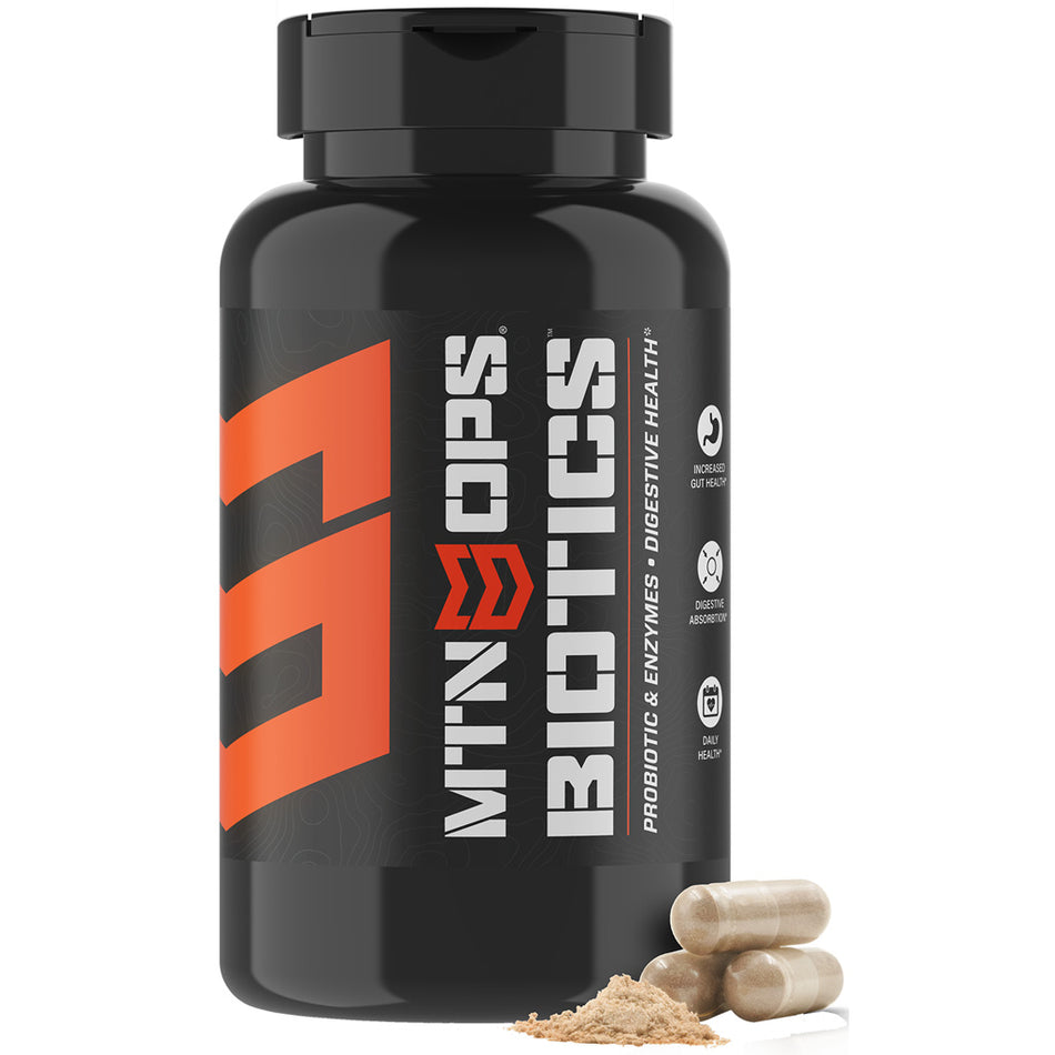 MTN Ops Biotics Pre and Probiotic Capsules 30 ct