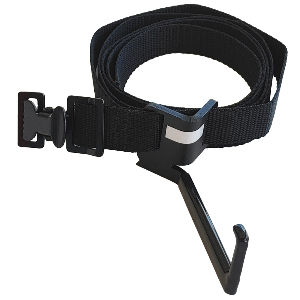 LOC Outdoorz Any Tree Hanger Black Laser-Cut Metal Hooks