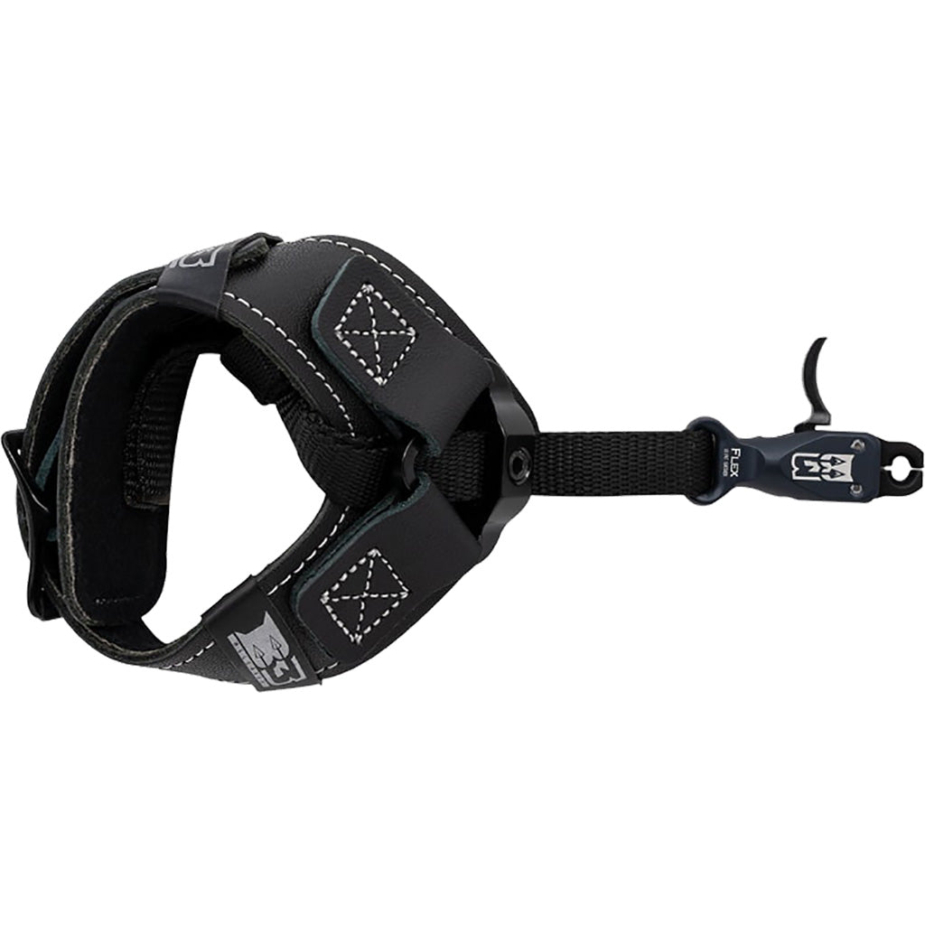 B3 Rival Bow Release Swivel Stem Black Curved Trigger