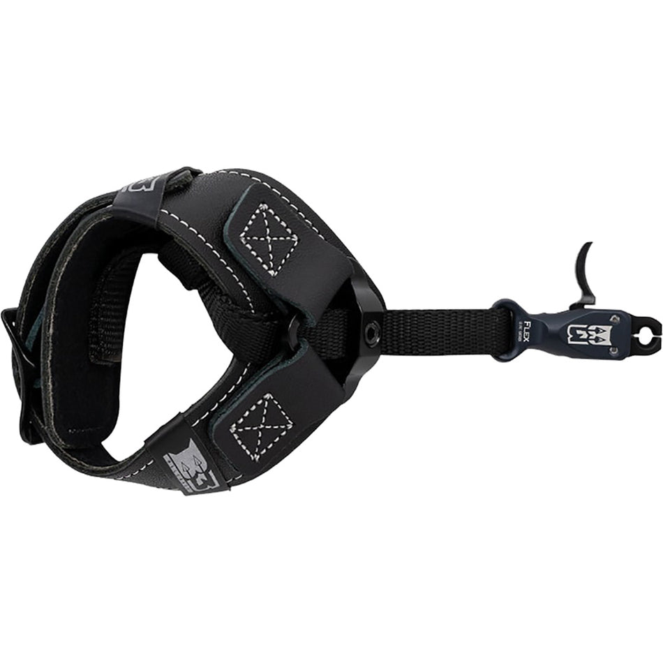 B3 Rival Bow Release Swivel Stem Black Curved Trigger