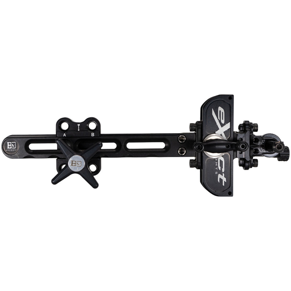 B3 Exact Rize Target Archery Sight RH with 3-Axis Adjustments 6-Inch Bar
