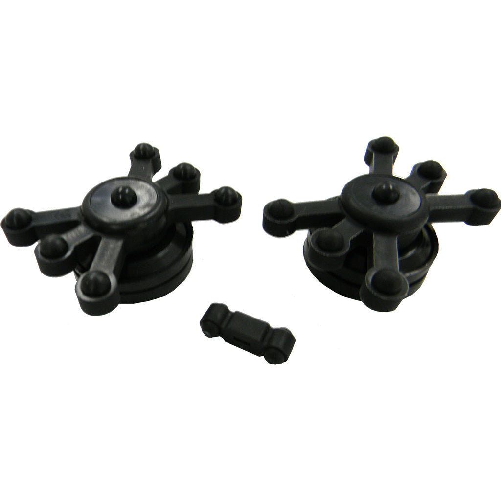 BowJax Crossbow Split Limb Dampener Black Universal with Bolt Spring Dampener