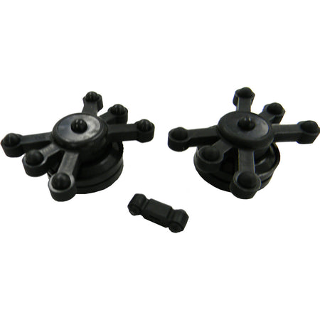 BowJax Crossbow Split Limb Dampener Black Universal with Bolt Spring Dampener