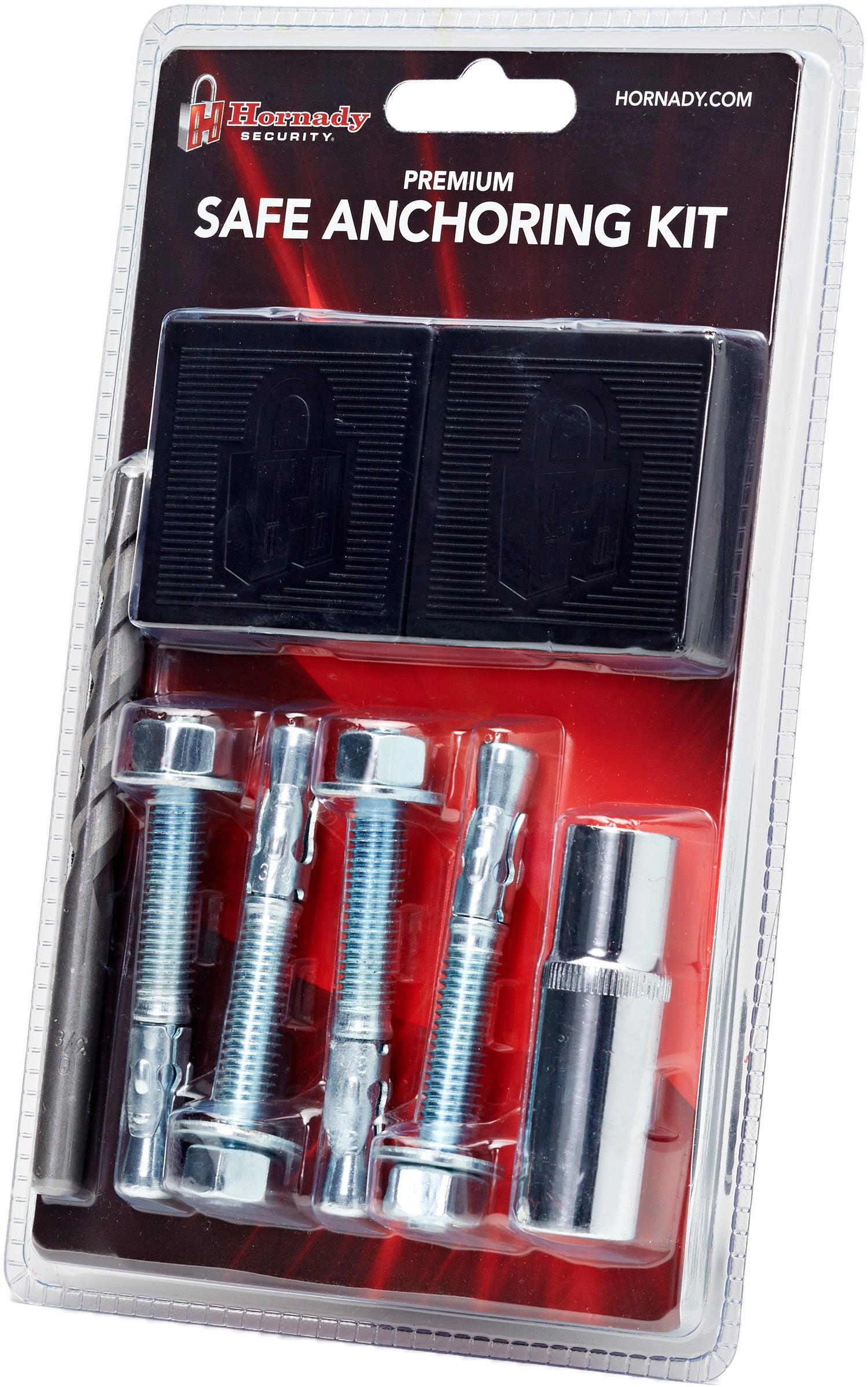 Hornady 95851 Safe Anchoring Kit Silver Concrete Floor Mount