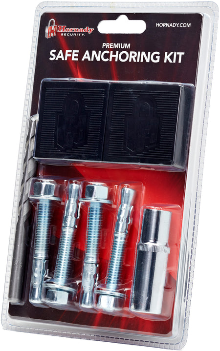 Hornady 95851 Safe Anchoring Kit Silver Concrete Floor Mount